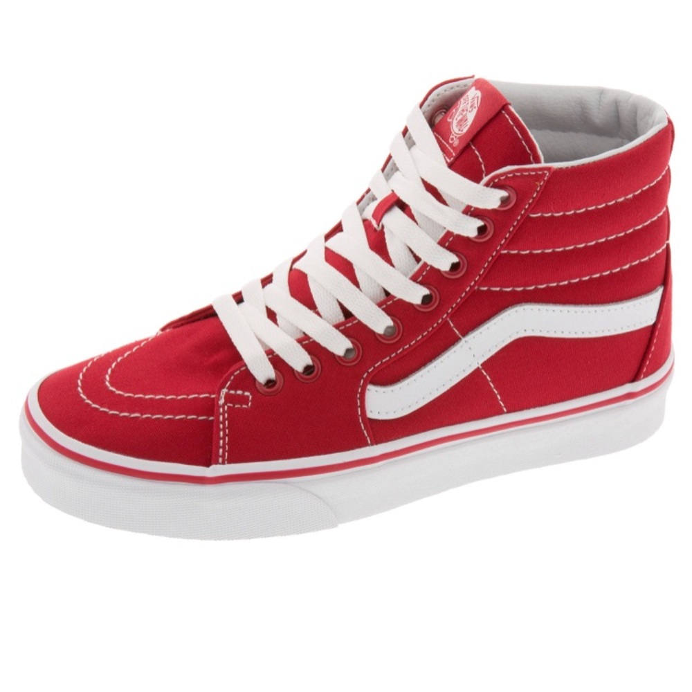 Red High Top Vans